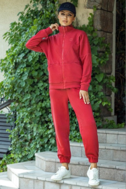Спортивный костюм f3003-11-02 красный GO wear