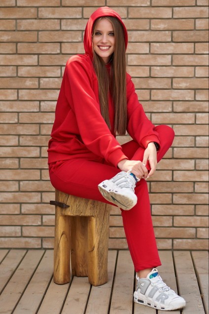 Спортивный костюм f3030-11-02 красный GO wear
