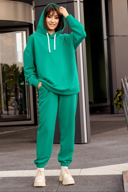 Спортивный костюм 3011 зеленый GO wear
