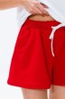 Костюм с шортами f8006-01-01(P11-02) белый + красный GO wear