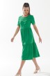 Платье 896-1 зеленый Галеан Стиль
