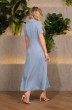 Платье 935 голубой Галеан Стиль