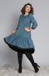 Платье 610 голубой Галеан Стиль