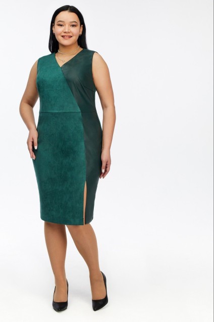 Платье-сарафан 22с2522 зеленый Gold Style