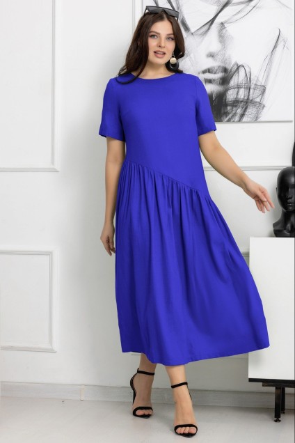 Платье 2559 синий Gold Style