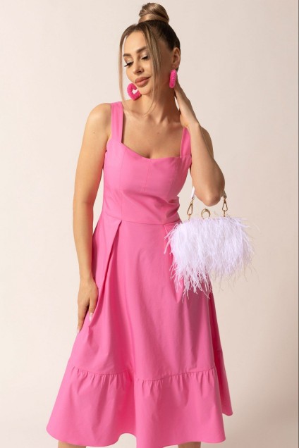Платье 44004 розовый Golden Valley
