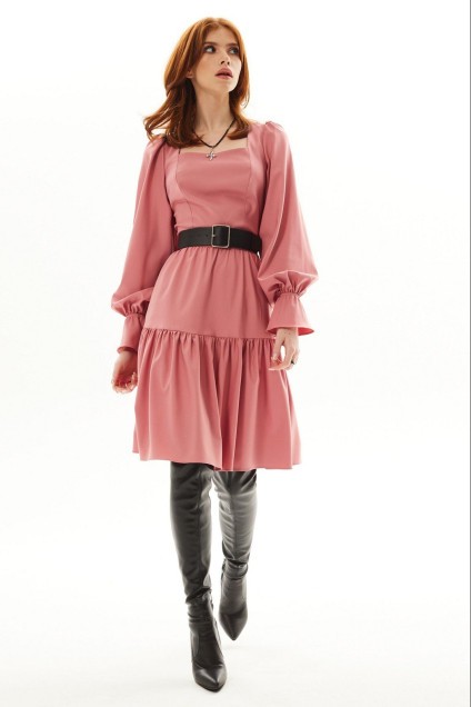 Платье 44016 розовый Golden Valley