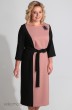 Платье 4594 черный+розовый Golden Valley