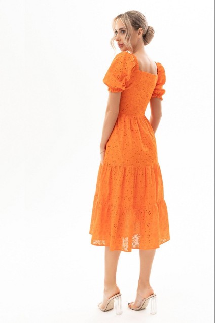 Платье 4720 оранжевый Golden Valley