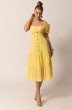 Платье 4720-1 желтый Golden Valley