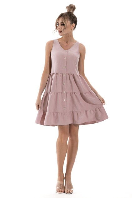 Платье 4796-1 розовый Golden Valley