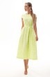 Платье 4805-1 клетка лимонная Golden Valley