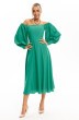 Платье 4883 зеленый Golden Valley