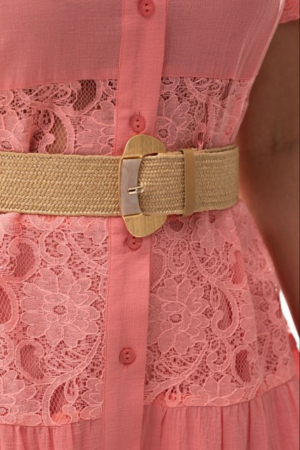 Платье 4917-1 розовый Golden Valley