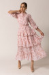 Платье 4919-1 розовый Golden Valley