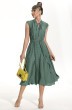 Платье 4934-1 зеленый Golden Valley