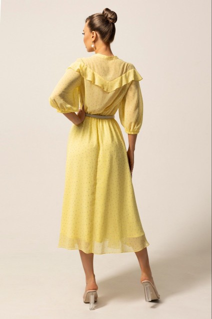 Платье 4974 желтый Golden Valley