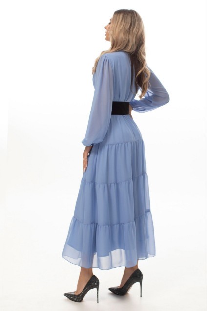 Платье 4988 голубой Golden Valley