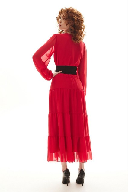 Платье 4988 красный Golden Valley