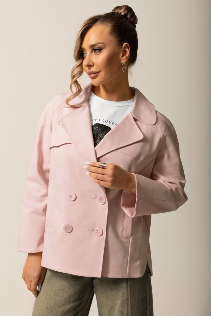 Куртка 7075-1 розовый Golden Valley