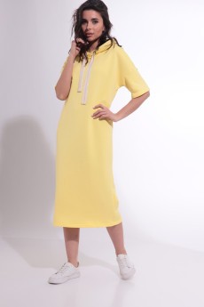 Платье 4014 желтый HIT