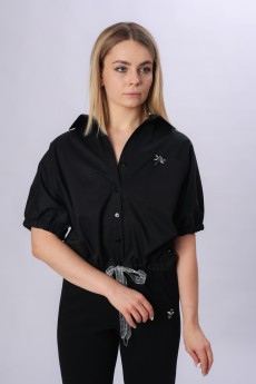 Рубашка 0018-022 черный IL GATTO