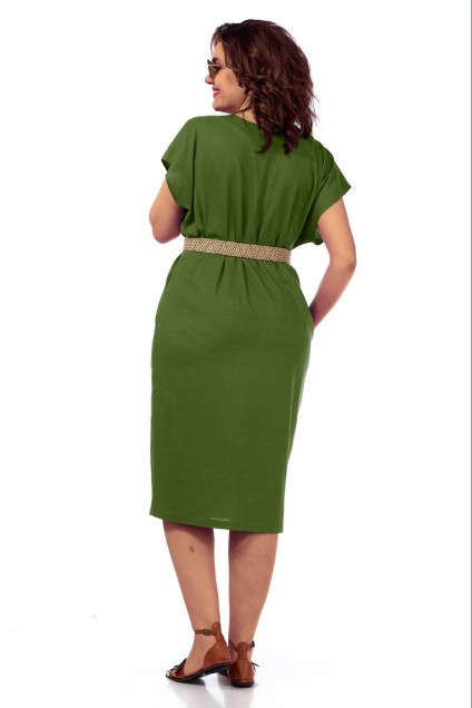 *Платье 4054 зеленое яблоко INVITE
