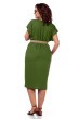 Платье 4054 зеленое яблоко INVITE