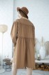 Платье 1004 светло-коричневый Ivera collection