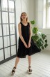 Платье 1023 черный Ivera collection