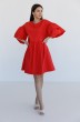 Платье 1031 красный Ivera collection