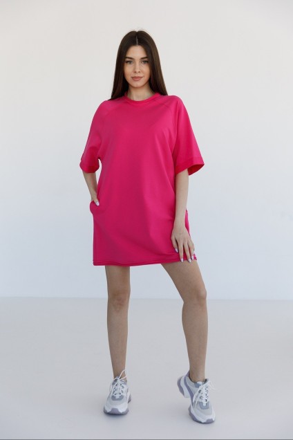 Платье  1039 розовый Ivera collection