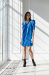Платье 1054 синий Ivera collection