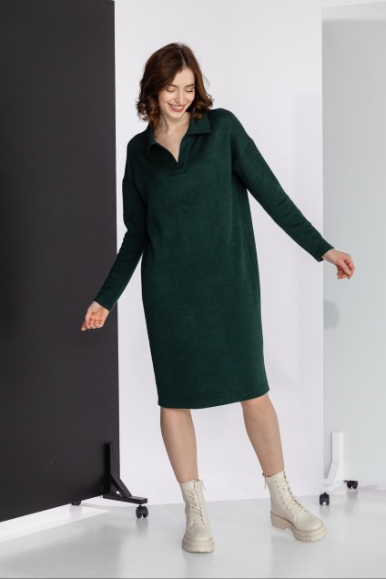 Платье 1061 зелёный Ivera collection