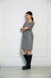 Платье 1070 серый Ivera collection