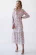 Платье  1084L розовый Ivera collection