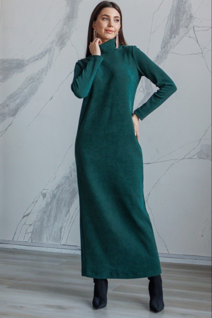 Платье 1109L зеленый Ivera collection