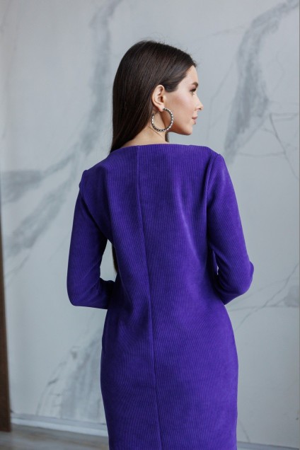 Платье  1110L фиолетовый Ivera collection