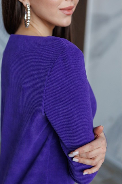 Платье  1110L фиолетовый Ivera collection