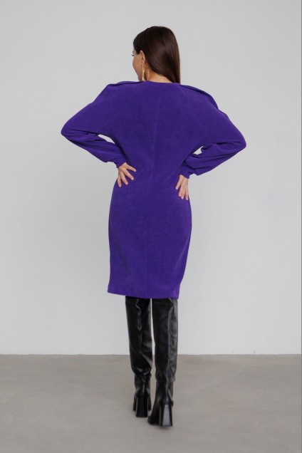 Платье 1111L фиолетовый Ivera collection