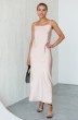 Платье 1125 светло-бежевый Ivera collection