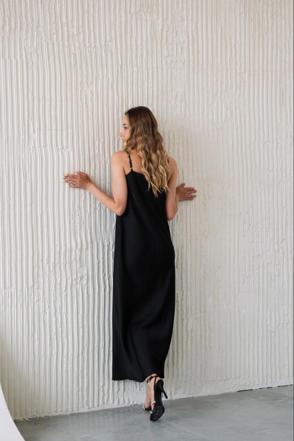 Платье  1125 черный Ivera collection
