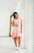 Платье 1126 розовый Ivera collection