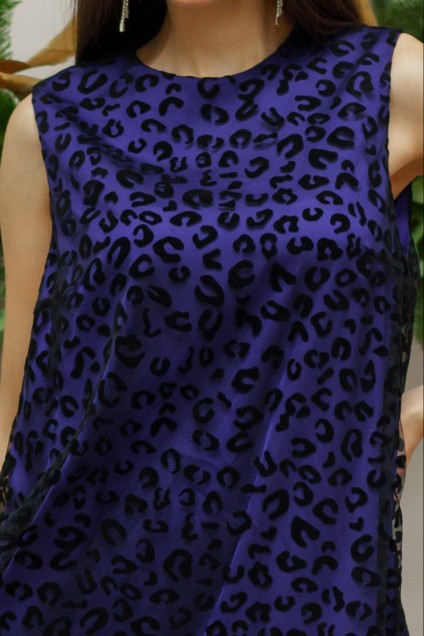 Платье 1136 фиолетовый Ivera collection
