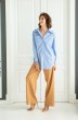 Рубашка 5023 голубой Ivera collection