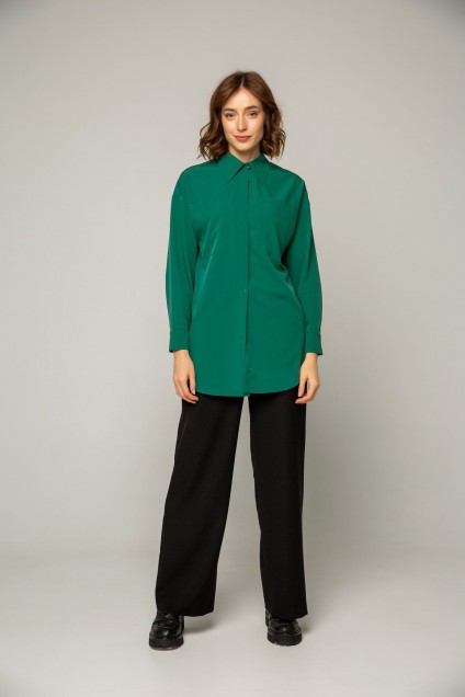 Рубашка 5023 зеленый Ivera collection