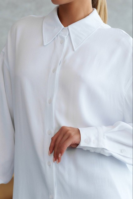 Рубашка 5102 белый Ivera collection