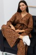 Пижама 6033 коричневый Ivera collection
