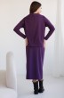 Костюм с юбкой 6036 фиолетовый + черный Ivera collection