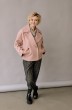 Пальто 637 розовый Ivera collection
